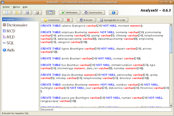 Les requêtes SQL.