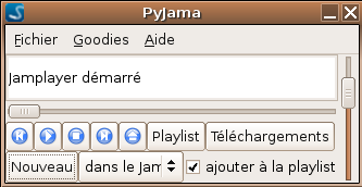 Capture d'écran de Pyjama