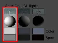 Les option d'une lampe OpenGL