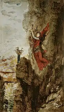 Sapho à Leucade de Gustave Moreau