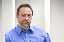 Photographie de Jimmy Wales en juillet 2010